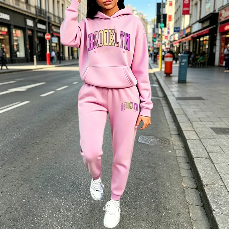 Winter Clothing For Women - Pakaian Wanita Kasual, Setelan 2 Pcs