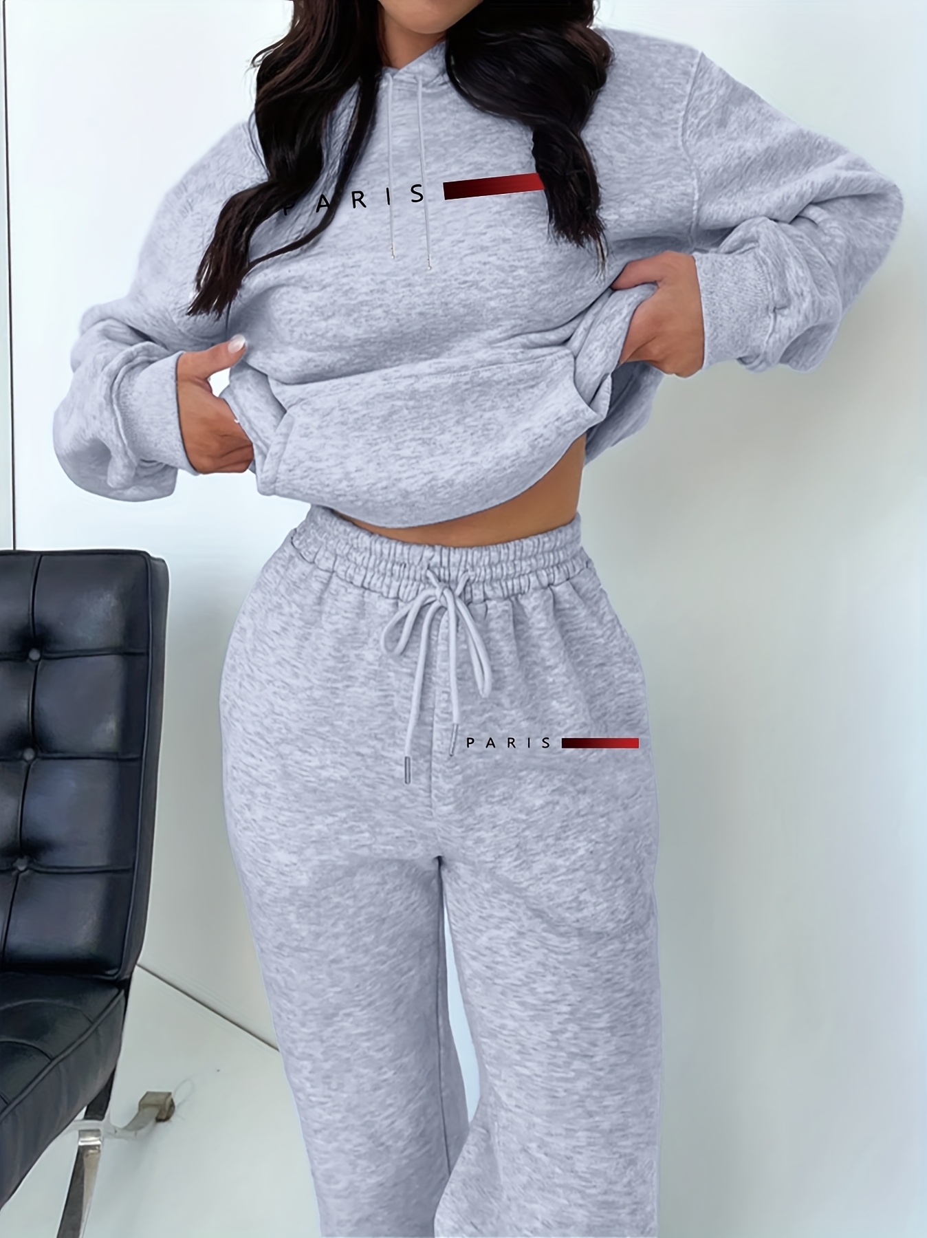 Setelan Wanita Baru Hoodie dan - Winter Clothing For Women ulasan dan harga