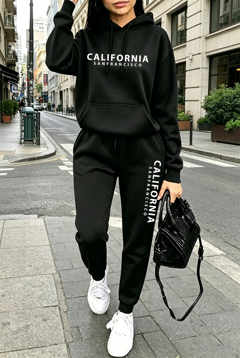 Setelan Olahraga Wanita Berkua - Winter Clothing For Women ulasan dan harga