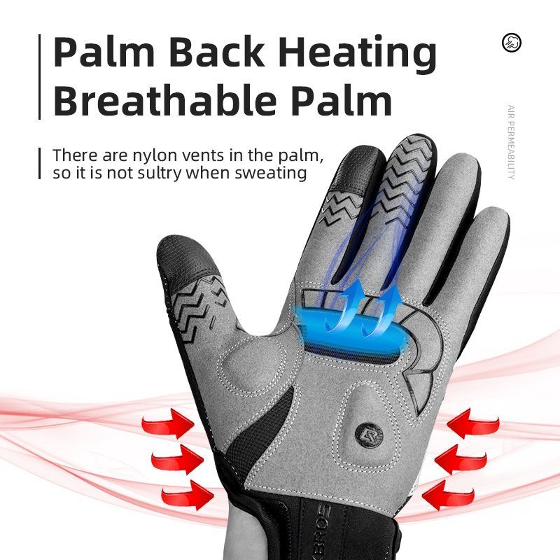 ROCKBROS sarung tangan bersepe - Heated Gloves Electric ulasan dan harga